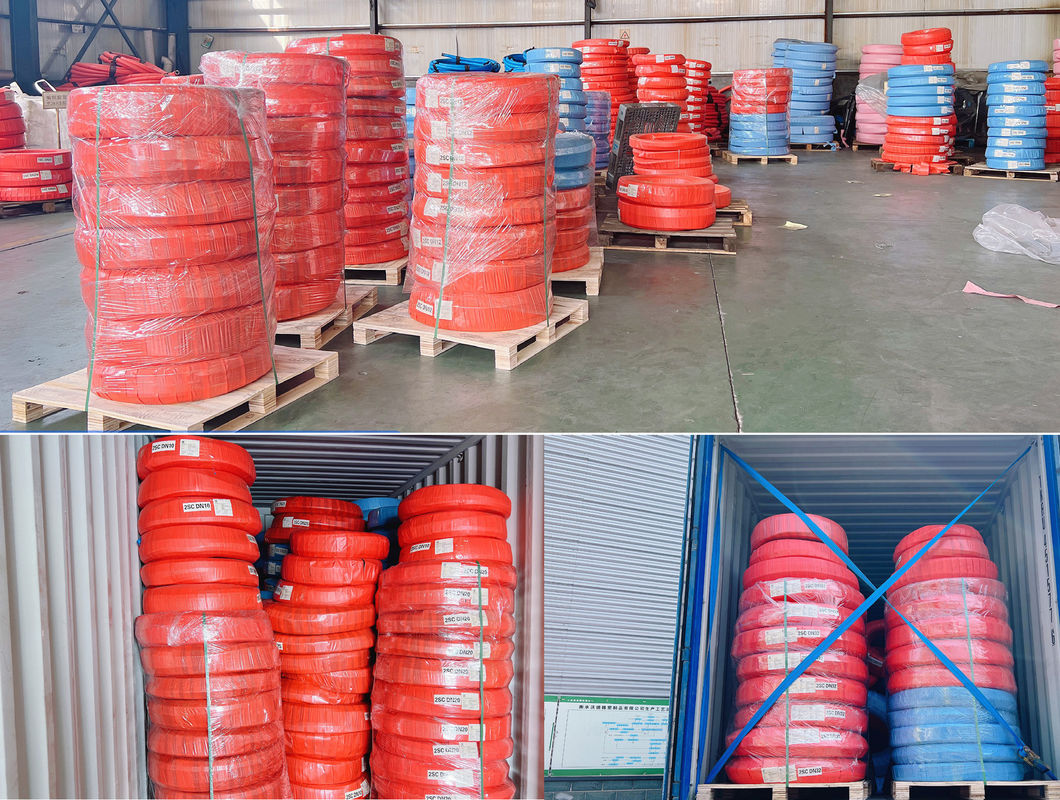 Flexible Gummi-Rohrdraht-verstärkter Gummi-Schlauch erfüllt SAE 100R2 und EN 853 2SN