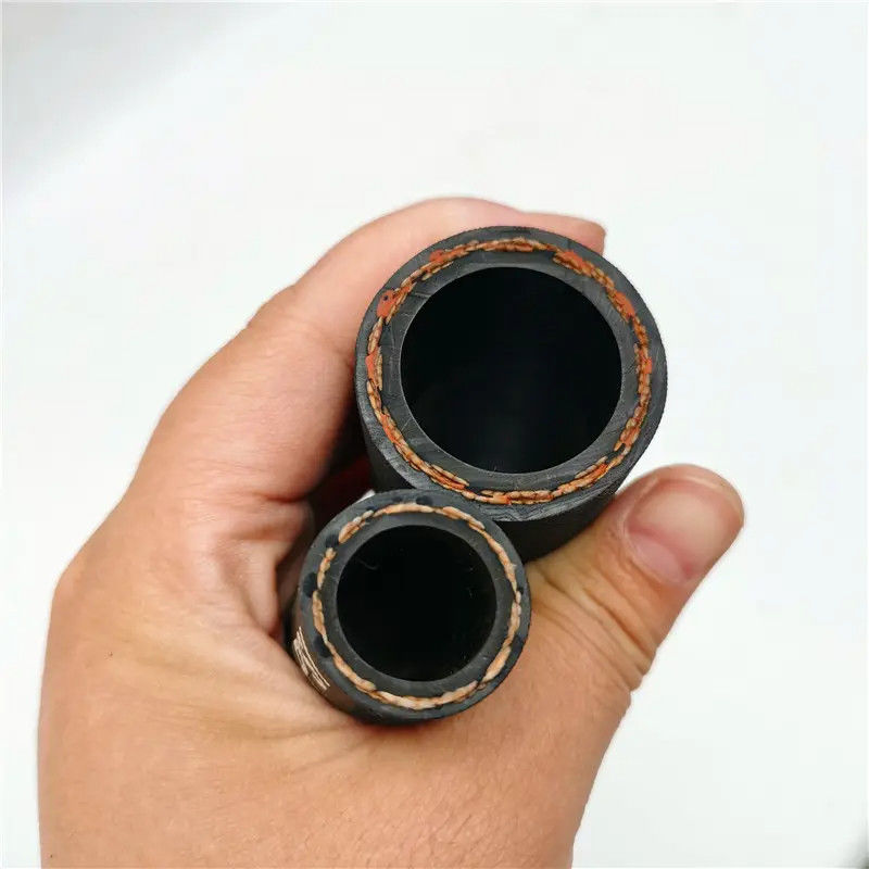 Flexible Mehrzweck-Gummi-Schlauch-Öl-Rückführung R3 R6 Faser geflochten Hydraulikschlauch