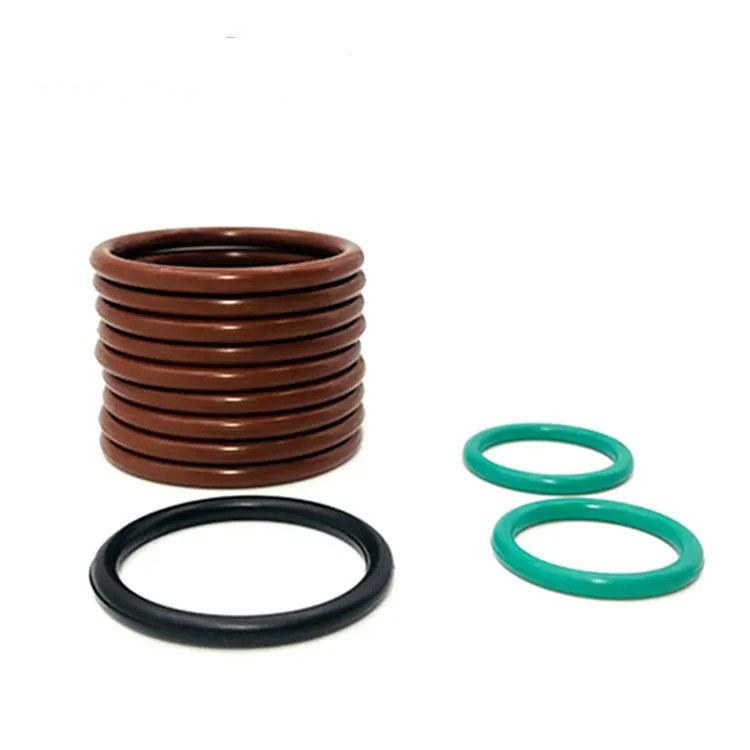 Nitril Buna O Ring Schwarz Braun AS568 60 70 90 FKM NBR Hochdruckgummiverschluss
