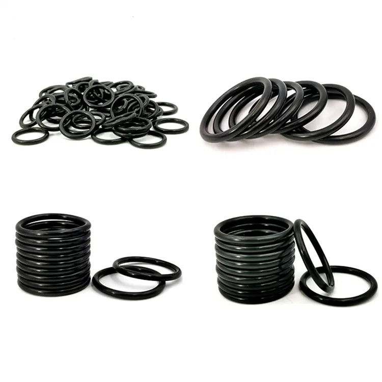 Nitril Buna O Ring Schwarz Braun AS568 60 70 90 FKM NBR Hochdruckgummiverschluss