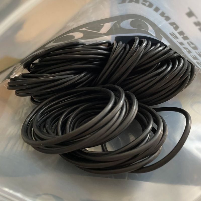 Silikon FKM EPDM NBR O Ringe, Nitril Gummi Siegel O Ring verschiedene Größen
