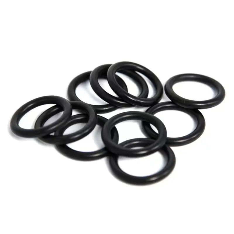 Silikon / FKM / NBR Wasserdichtes Gummi O Ring Verschleißbeständig Hochtemperatur O Ring Dichtungen