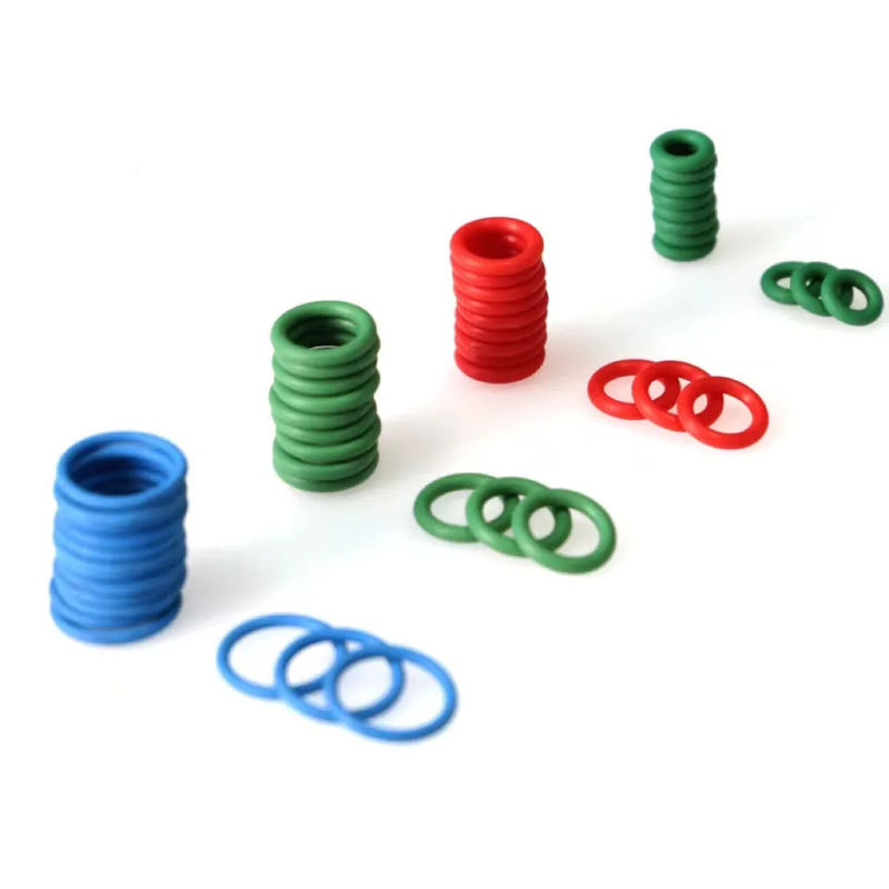 Silikon / FKM / NBR Wasserdichtes Gummi O Ring Verschleißbeständig Hochtemperatur O Ring Dichtungen